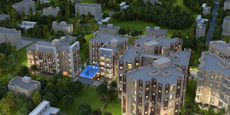 aerial-night-view-shantiniketan-apartments1