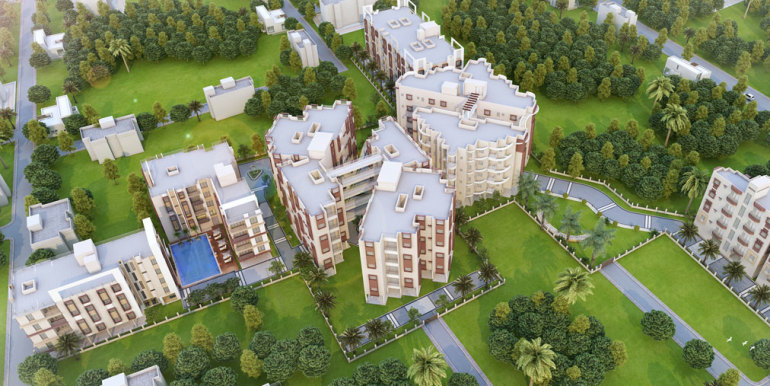 aerial-view-shantiniketan-apartments