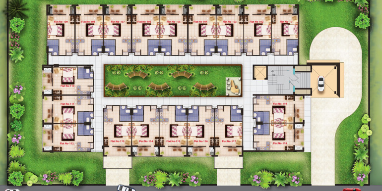 Sagar Vatika floor plan